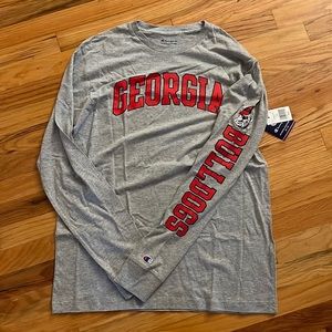 NWT Georgia Bulldogs long sleeve